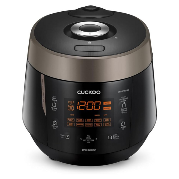 6-Cup Cuckoo High Electric Heating Pressure Rice Cooker & Warmer