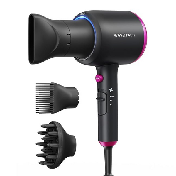 Wavytalk 1875W Ionic Hair Blow Dryer with Diffuser