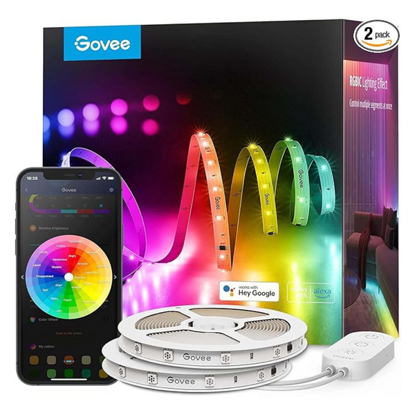 Govee 100ft RGBIC Smart LED Strip Lights