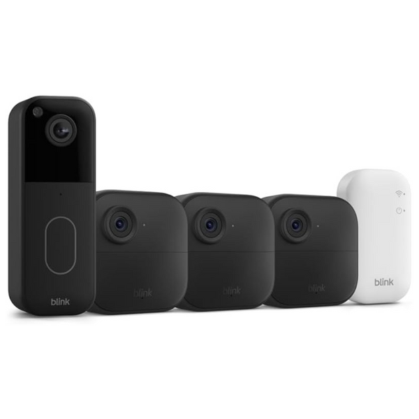 All-New Blink Video Doorbell, Outdoor 4 & Smart Cameras Bundle
