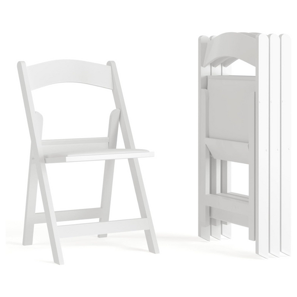 4-Pack Flash Furniture 1000LB Capacity Light Weight Folding Chair