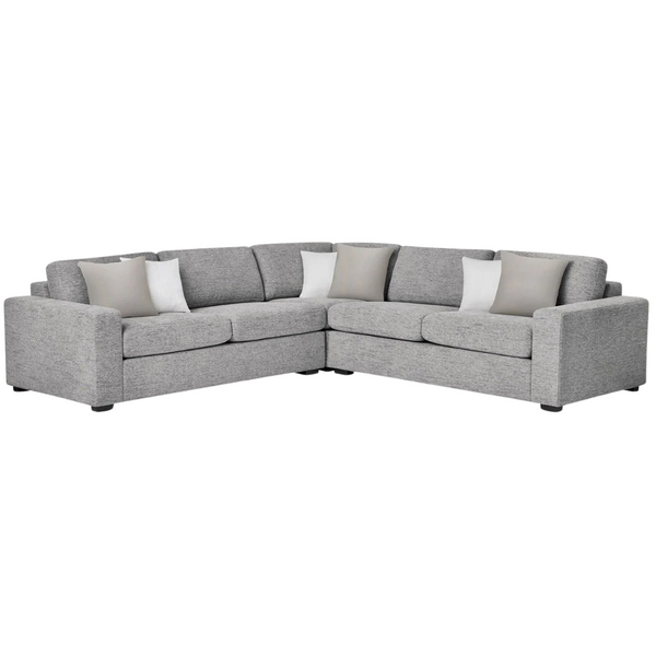 3-Piece Member's Mark Lowell Sectional With 6 Accent Pillows