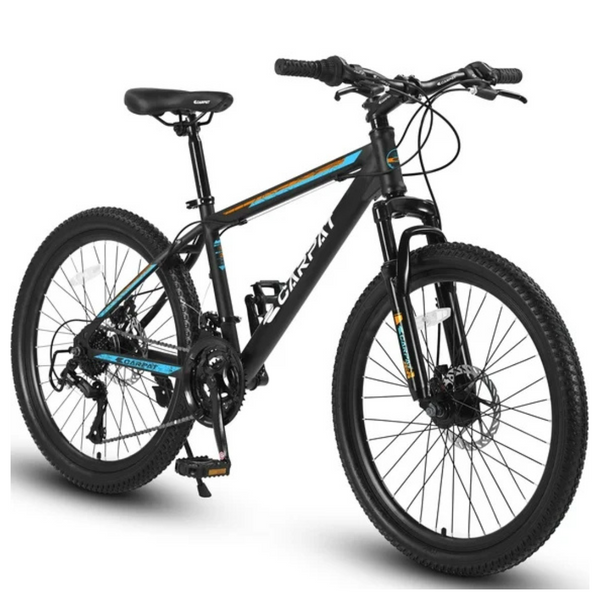 Longgle 26" Mountain Bike With 21 Speed & Disc Brakes (2 Colors)