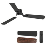 Huanctoma 42" Modern Ceiling Fans With Light