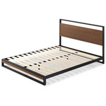 Zinus Suzanne 37" Bamboo And Metal Platform Bed Frame (Queen)