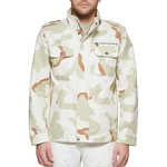 Levi's Men's Washed Cotton Military Jacket (Desert Camo Unfilled)
