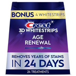 Crest 3D Whitestrips Professional Effects Plus, 3D White, Teeth Whitening Strip Kit, 48 Strips (24 Count Pack)