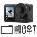 DJI Osmo Action 4 Essential Combo, 4K/120fps Waterproof Action Camera With a 1/1.3-Inch Sensor
