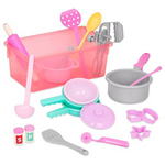 Play Circle – Cooking & Baking Playset – Hand Mixer, Rolling Pin, Ladle, Spatulas & More