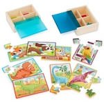 B. Toys- Pack O’ Puzzles 2-Pack (2 Puzzle Boxes, 8 Puzzles)