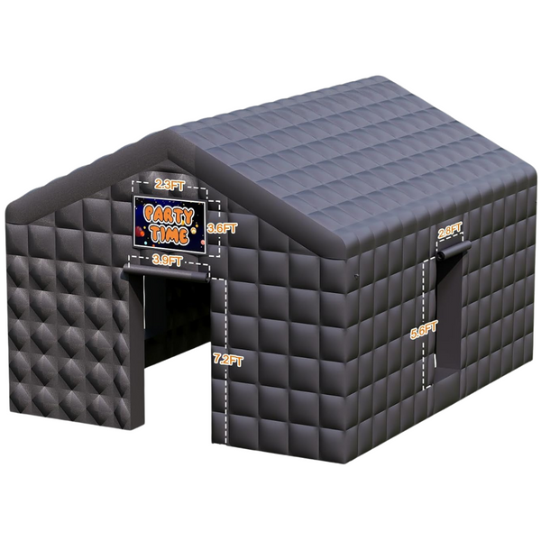 Inflatable 20' Party Room W/ Side Doors