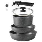 3-Piece Non Stick Pots And Pans Set