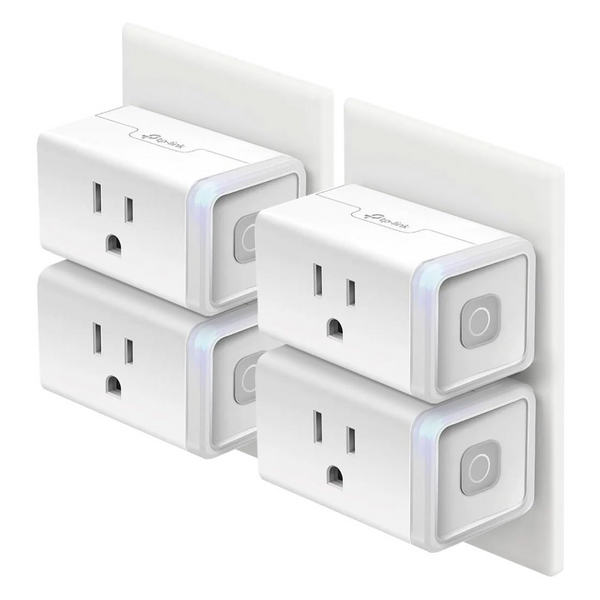 4-Pack TP-Link Kasa Alexa Compatible Smart WiFi Outlet Plugs