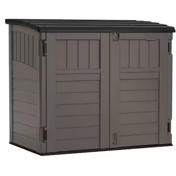 34-Cu Ft Suncast 4' x 2.5' Horizontal Resin Outdoor Storage Shed