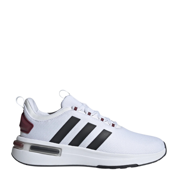 adidas Men's Racer TR23 Sneakers (White/Black/Shadow Red)