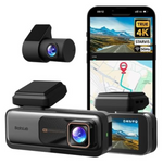 Botslab 4K Front and 2K Rear Dual Dash Cam With ADAS & 64GB Card