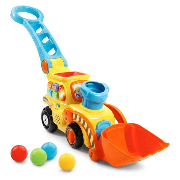 VTech Pop-a-Balls Push & Pop Bulldozer