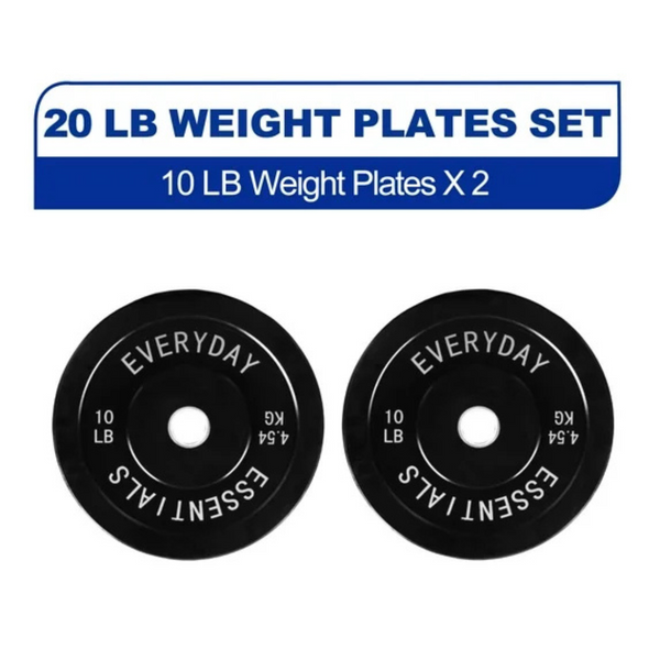 10-lb Pair BalanceFrom Olympic Bumper Plate Weight Plate