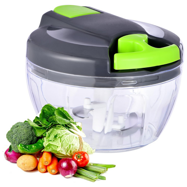 Ziweaye Portable Manual Food Processor Vegetable Chopper