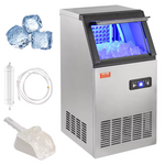 SucceBuy Commercial Ice Maker, 45 Ice Cubes In 12-15 Minutes