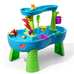 Step2 Rain Showers Splash Pond Kids Water Table w/ Accessories