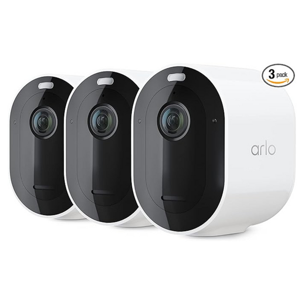 Arlo Pro 5S Spotlight Security Camera 2K HDR | Outdoor | Wireless (3 Cameras)