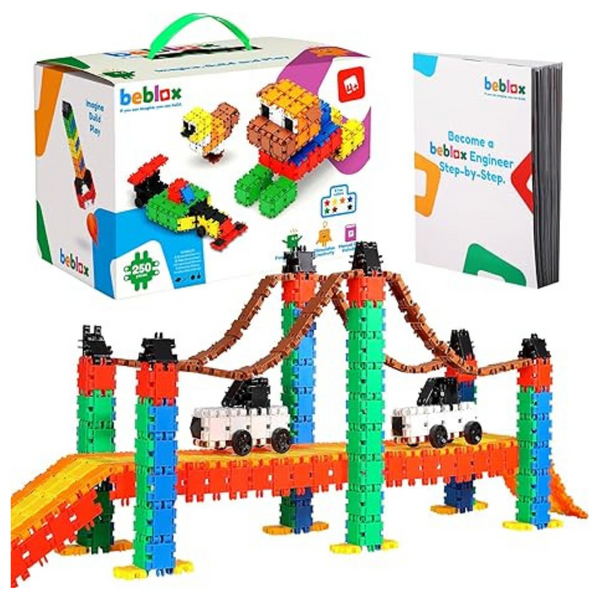 Beblox Building Blocks, 250 Pc