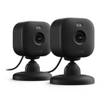 Blink Mini 2 (Newest Model) — Home Security Cameras With HD Video, Color Night View, Motion Detection, Two-Way Audio, And Built-In Spotlight (2 Cameras)