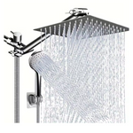 Chrome Plated Stainless Steel Pressurized Shower Shower Set