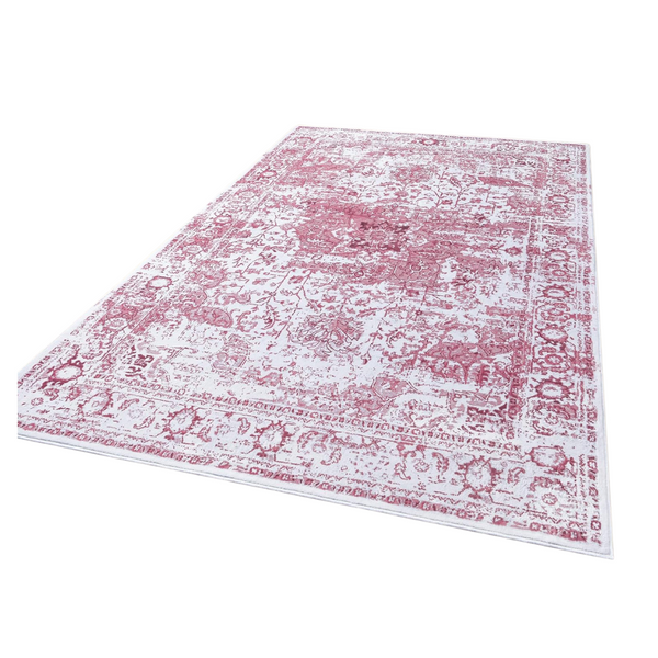 5ft x 7ft Soft Fluffy Vintage Non Slip Rug
