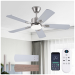 42" Modern Ceiling Fans With Lights