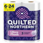 6-Count Quilted Northern 3-Ply Ultra Plush Mega Roll Toilet Paper