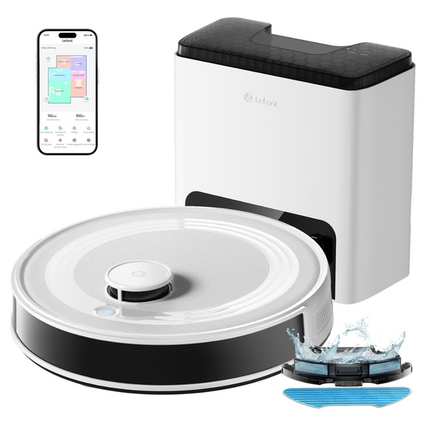 Lefent M2 Plus Robot Vacuum And Mop Combo