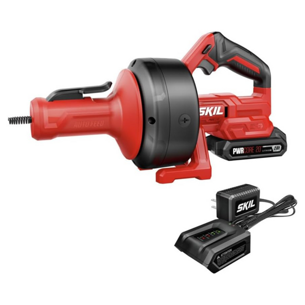 SKIL Power Snake Drain Cleaner Kit (AU0225D-12)