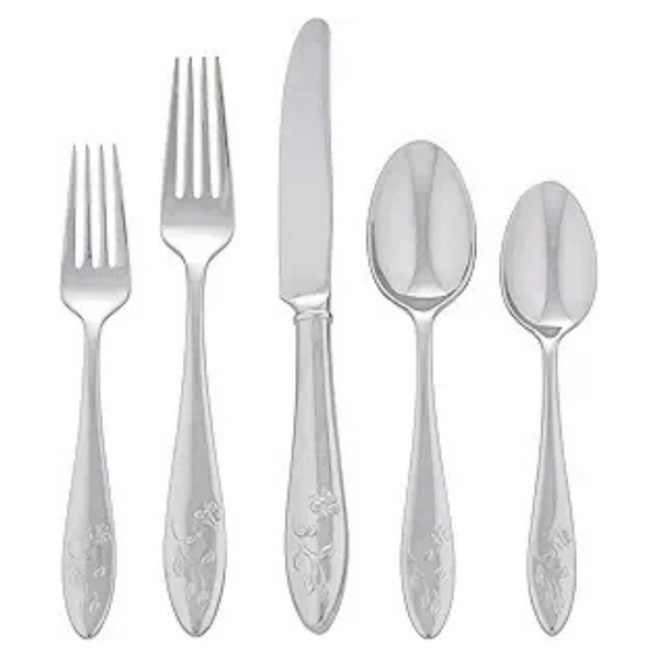 65-Piece Lenox Butterfly Meadow Flatware Set