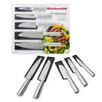 KitchenAid Gourmet 5-Piece Forged Stainless Steel Knife Set