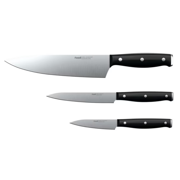 Ninja Foodi Never Dull Essential 3-Piece Set With Chef, Utility & Paring Knives