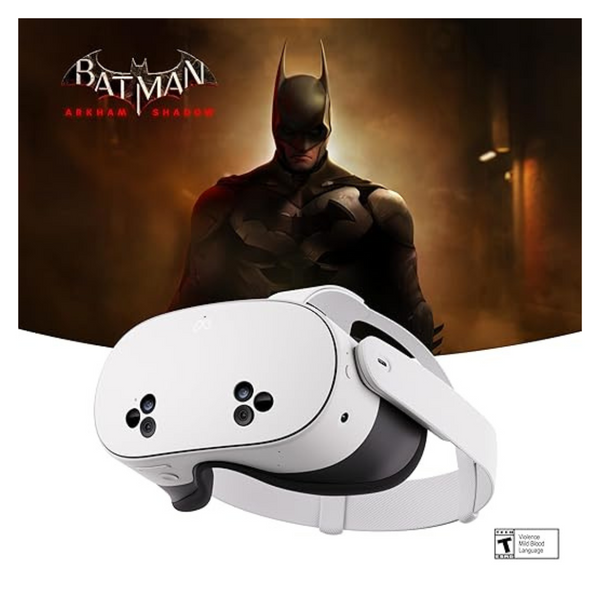 Meta Quest 3S 256GB — Get Batman: Arkham Shadow And A 3-Month Trial Of Meta Horizon+ Included — All-In-One Headset