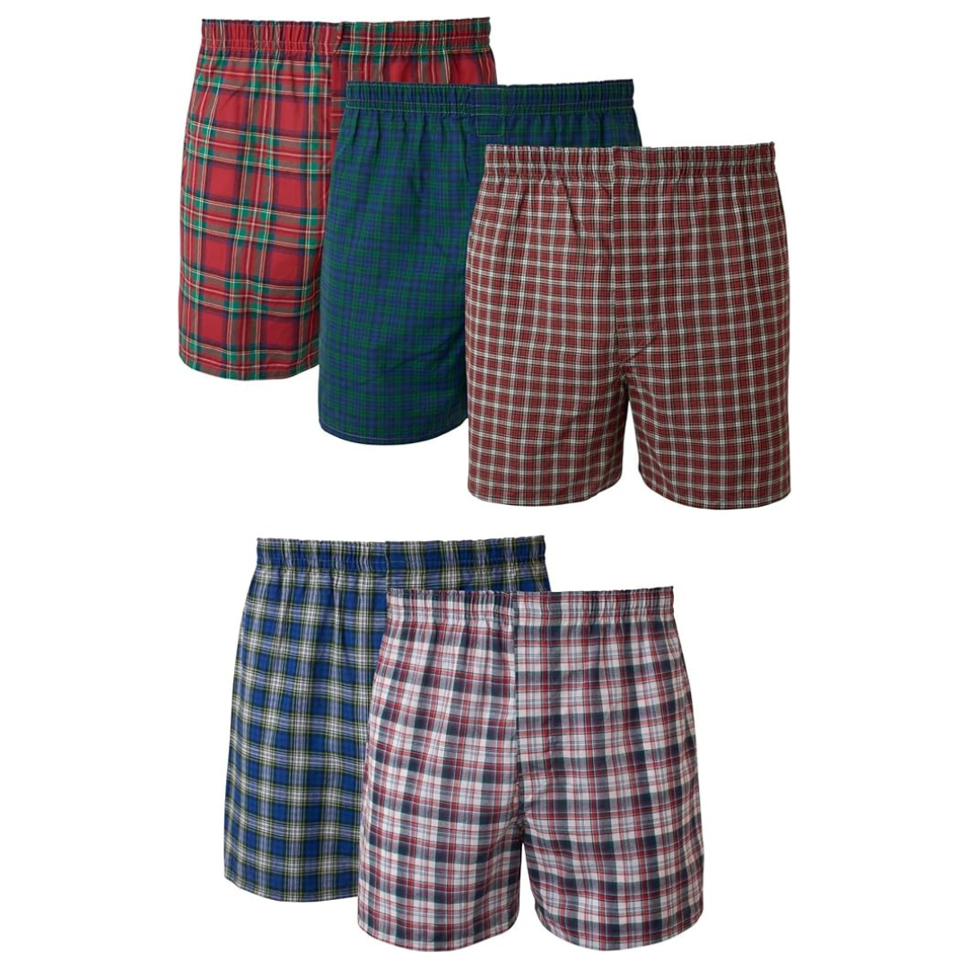 Hanes Men’s Tagless Boxer Underwear
