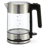 1L Amazon Basics Glass and Steel Electric Kettle