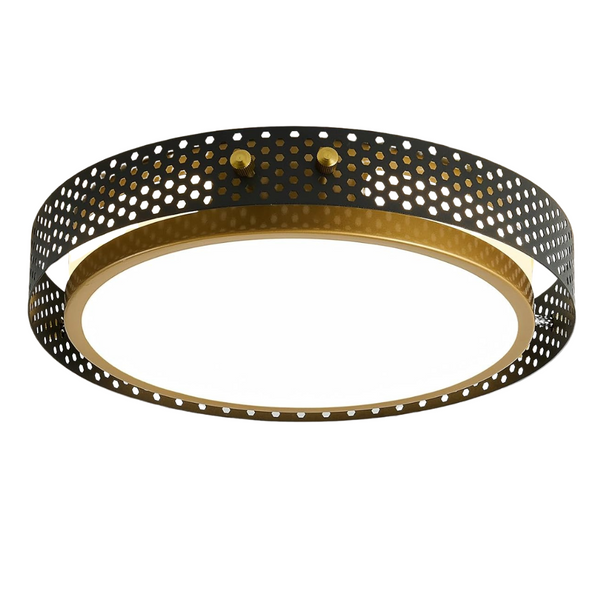 Hesoge Modern Led Flush Mount Ceiling Light Fixture