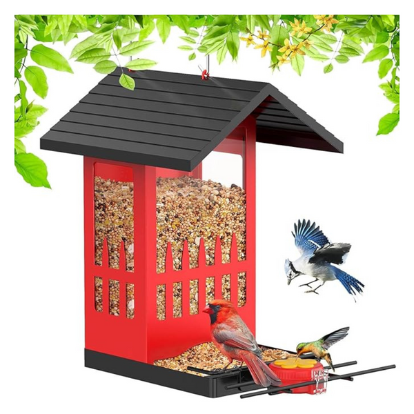 Squirrel Proof Bird Feeder For Outdoors Hanging
