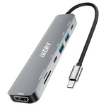 IKERY 7-In-1 USB C Docking Station With 4K HDMI