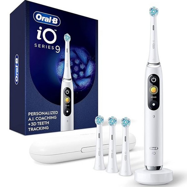 Oral-B iO Series 9 Electric Toothbrush W/ 3 Brush Heads (2 Options)