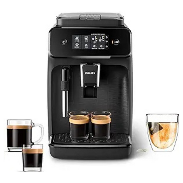 Philips 1200 Series Fully Automatic Espresso Maker w/Milk Frother