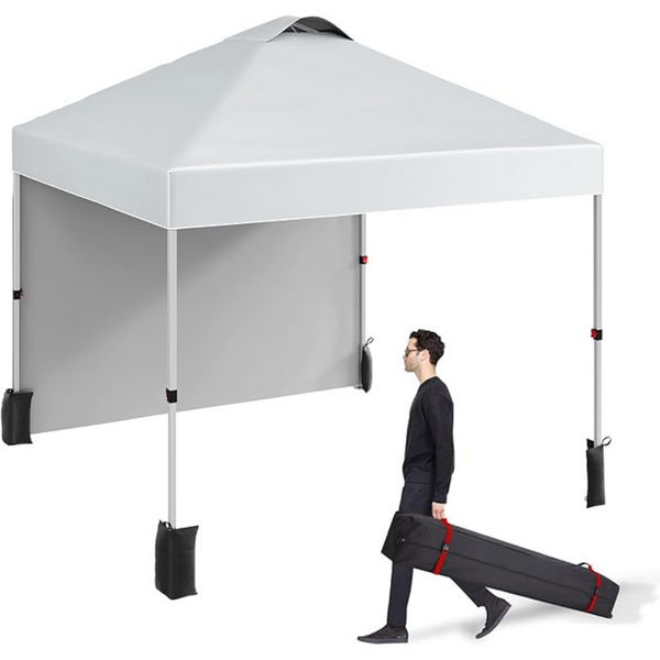 Portable 10' x 10' Commercial Pop Up Canopy With Carry Bag