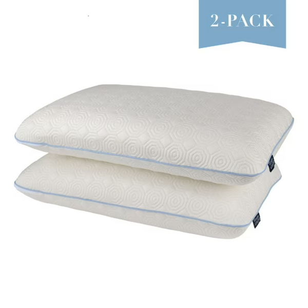 2-Pack Stearns and Foster Cooling Memory Foam Pillows (Standard)