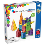 62-Piece Magna-Tiles Combo Magnetic Construction Set