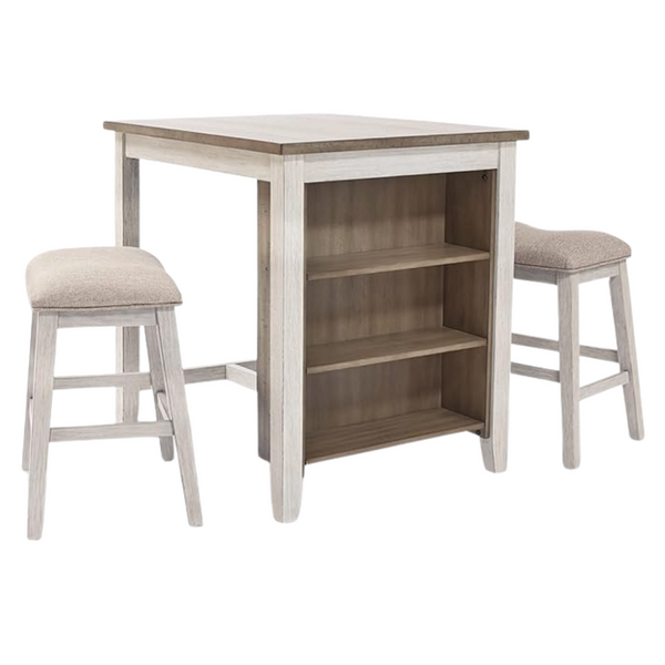 Signature Design By Ashley Skempton 3-Piece Counter Height Dining Set