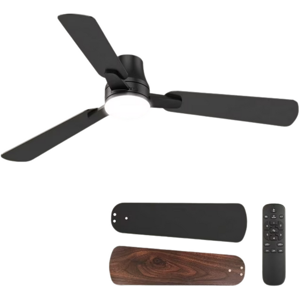 Huanctoma 42" Modern Ceiling Fans With Light